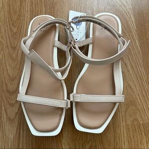 A New Day Strappy Velcro Platform Sandals